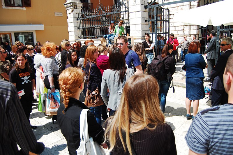 Lica Slobode na Narodnom Trgu, foto: Tea Balog