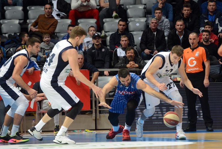 ABA liga, 15. kolo: KK Zadar – KK Budućnost Voli 78-76