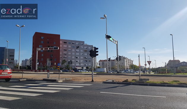 Radovi na istočnoj traci. Bulevar Ante Starčevića. Smiljevac