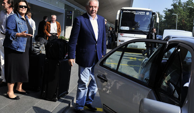 Ivo Sanader-povratak u Zagreb(Foto: Boris Kovacev / CROPIX  )