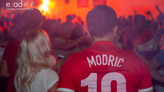 Zadar je gorio: Velika fešta nakon plasmana Vatrenih u finale Svjetskog prvenstva