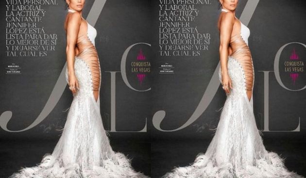 Slavne obline u haljini Galia Lahav: Ovako je Jennifer Lopez fanovima čestitala Božić