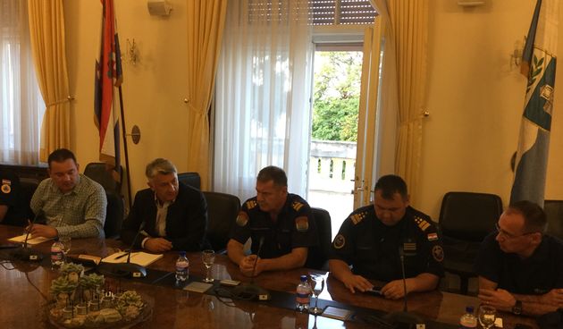 Stožera civilne zaštite Zadarske županije rano jutros održao sastanak