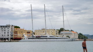 Jedrenjak Le Ponant islplovljava iz Zadra Jedrenjak Le Ponant islplovljava iz Zadra