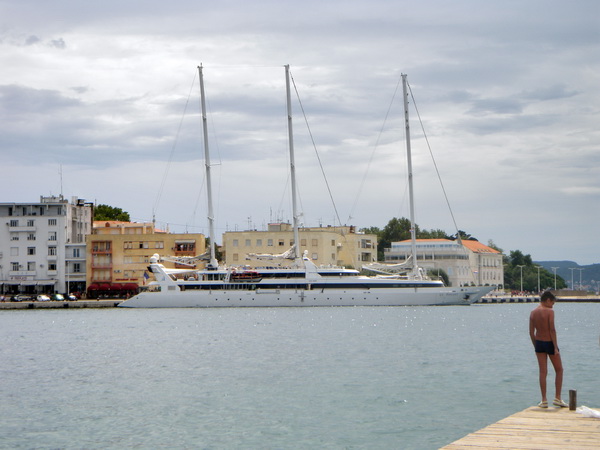 Jedrenjak Le Ponant islplovljava iz Zadra Jedrenjak Le Ponant islplovljava iz Zadra