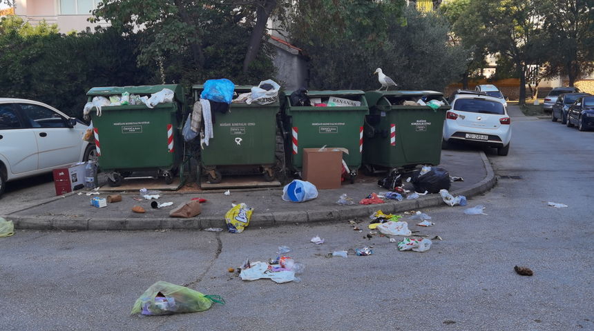 Gdje je Čistoća? Evo kako izgleda ulica Put Pudarice na Bilom Brigu na +35 Celzijevaca Gdje je Čistoća? Evo kako izgleda ulica Put Pudarice na Bilom Brigu na +35 Celzijevaca