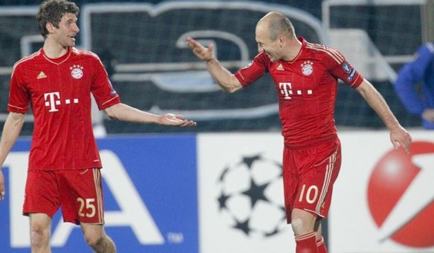 Thomas Muller i Arjen Robben, Foto: Reuters
