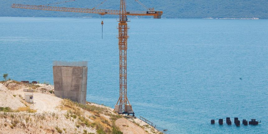 Pelješki most – gradilište Pelješki most – gradilište