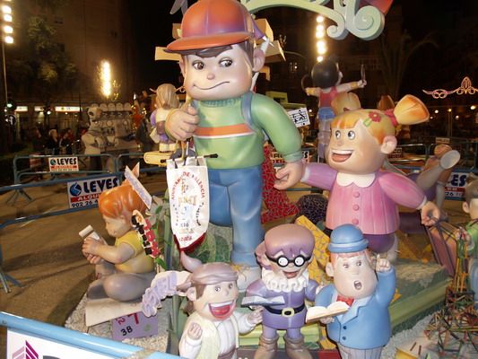 Valencija, Las Fallas, 18.3.2008. Valencija, Las Fallas, 18.3.2008.