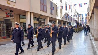 Mimohod ratnih postrojbi u Zadru