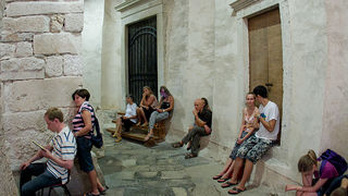 Hrvatska komorna filharmonija, Mak Grgić i Franko Božac u crkvi Sv. Donata, foto: L. Banić