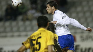 Split 011210. 
Stadion HNK Hajduka u Poljudu    
 UEFA Europska liga utakmica HNK Hajduk – FC AEK
Na fotografiji:  Jurica Buljat 
Foto: Vladimir Dugandzic / CROPIX