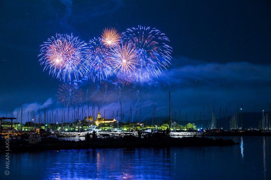 Biogradska noć 2017: Spektakularni vatromet Biogradska noć 2017: Spektakularni vatromet