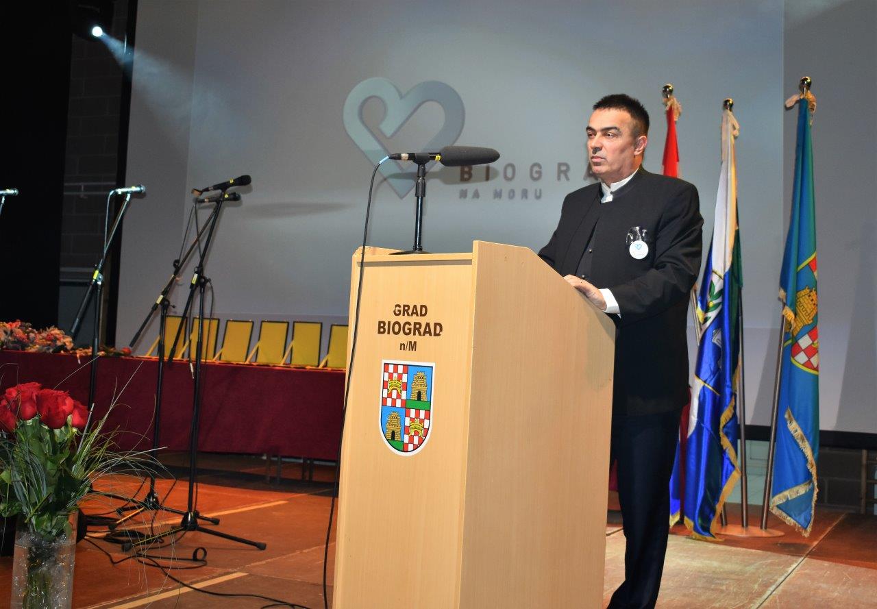 Svečana sjednica Gradskog vijeća grada Biograda u povodu Dana grada i blagdana sv. Stošije