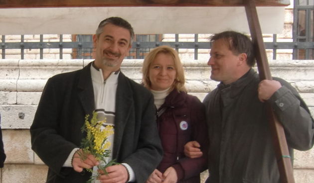 Dan mimoze, Branko Dukić i Ljiljana Balorda