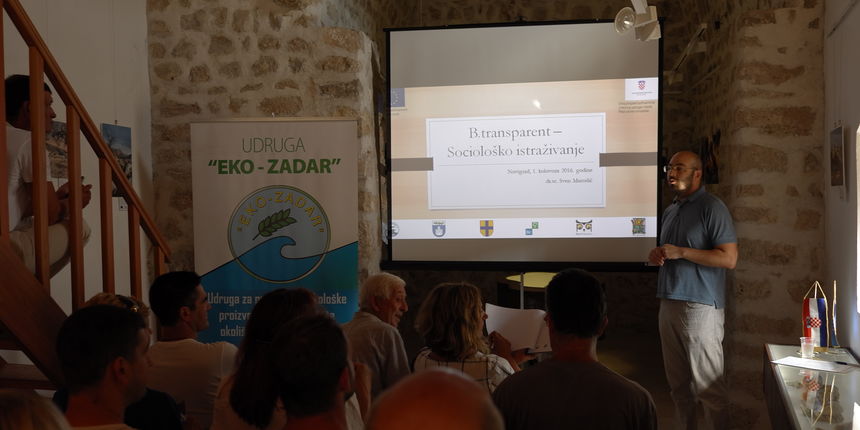 Predstavljeno sociološko istraživanje u Novigradu Predstavljeno sociološko istraživanje u Novigradu