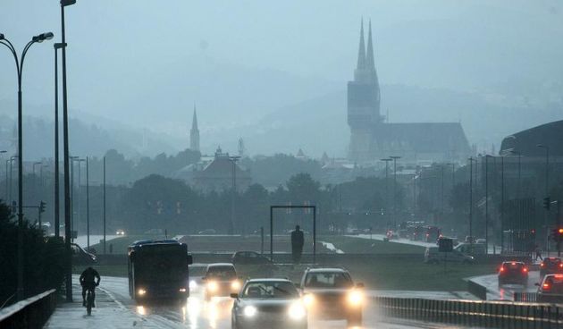 30.07.2014., Zagreb – Jako olujno nevrijeme pogodilo Zagreb i okolicu. Photo: Luka Stanzl/PIXSELL