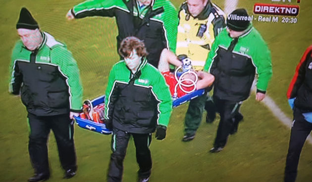 Lovren teško ozlijeđen na utakmici između Liverpoola i WBA, Foto; Youtube