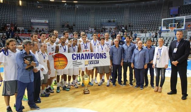 Finale Zadar Basketball Tournamenta u dvorani Krešimira Čosića: susret izmedju KK Cedevita i Fenerbahce Ulker. Turnir je završen pobjedom Fenerbahce Ulkera (75-67).  Photo: Filip Brala/PIXSELL