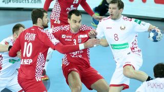 Arena Zagreb, Europsko rukometno prvenstvo, skupina I, 1. kolo, Hrvatska – Bjelorusija. Arena Zagreb, Europsko rukometno prvenstvo, skupina I, 1. kolo, Hrvatska – Bjelorusija.