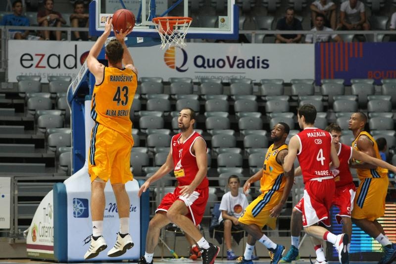 Zadar Basketball Tournament: Alba Berlin – KK Cedevita 54-55, Foto: Dino Stanin/PIXSELL