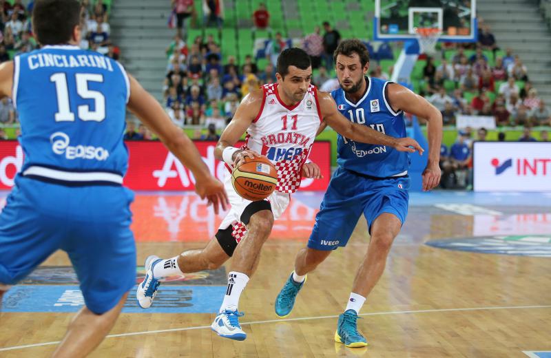 Ljubljana, Arena Stozice – Europsko prvenstvo u kosarci Eurobasket Slovenia 2013. Drugi krug, grupa F. Hrvatska – Italija. Photo: Igor Kralj/PIXSELL