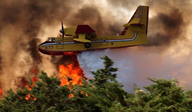 Lokaliziran požar kod Košljuna na otoku Pagu