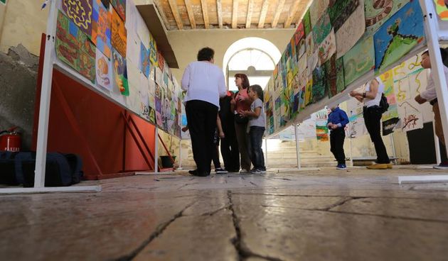 U Knezevoj palaci otvorena je izlozba djecjih radova na temu “Zmije – opasna ljepota”. Photo: Filip Brala/PIXSELL