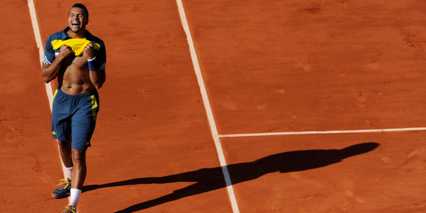 Jo-Wilfried Tsonga, foto: rolandgarros.com