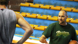 Jazine: Dino Radja trenirao s igracima Zadra, foto: Sasa Cuka Jazine: Dino Radja trenirao s igracima Zadra, foto: Sasa Cuka