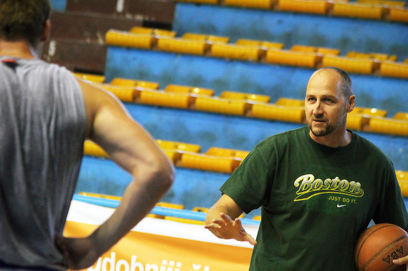 Jazine: Dino Radja trenirao s igracima Zadra, foto: Sasa Cuka Jazine: Dino Radja trenirao s igracima Zadra, foto: Sasa Cuka