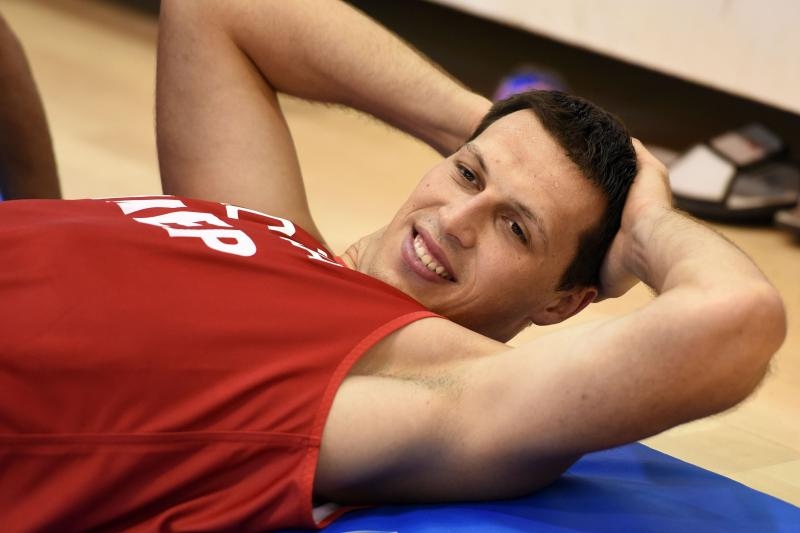 Prvi trening košarkaških reprezentativaca u Svetom Martinu na Muri