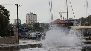 Tramontana u Zadru 26. kolovoza 2012.
