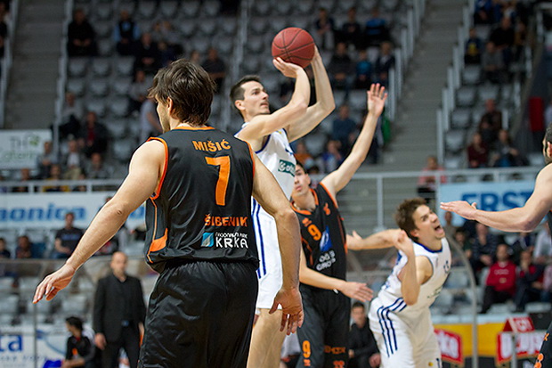 A-1 liga za prvaka, 4. kolo: KK Zadar – GKK Šibenik 101-64, Foto: Kristijan Orlić A-1 liga za prvaka, 4. kolo: KK Zadar – GKK Šibenik 101-64, Foto: Kristijan Orlić