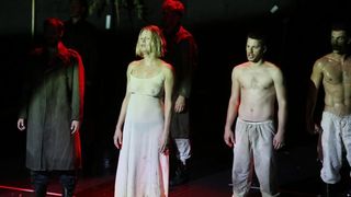 U sklopu Medjunarodnog festivala suvremenog kazalista Zadar snova, u kazalistu lutaka odrzana je predstava Grobnica za Borisa Davidovica. Photo: Filip Brala/PIXSELL