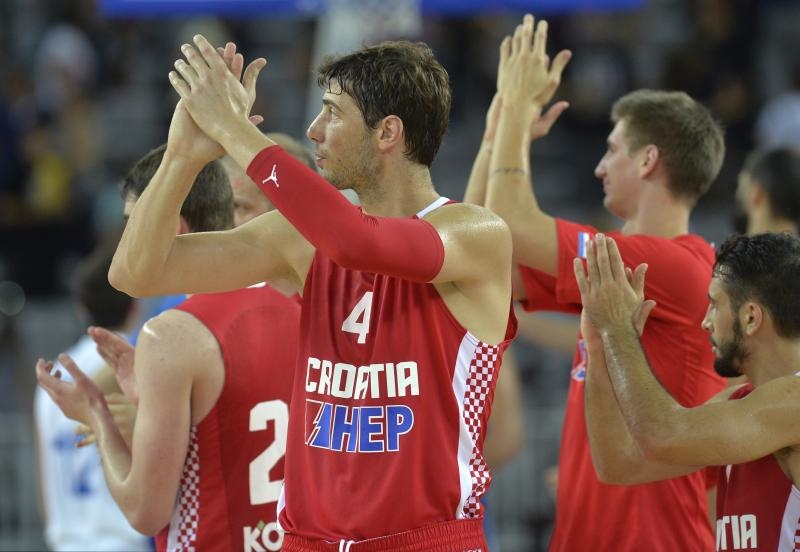 Arena Zagreb, Zagreb – Pripremni turnir za EuroBasket 2015., Hrvatska – Izrael. Photo: Igor Kralj i Marko Lukunic/PIXSELL Arena Zagreb, Zagreb – Pripremni turnir za EuroBasket 2015., Hrvatska – Izrael. Photo: Igor Kralj i Marko Lukunic/PIXSELL