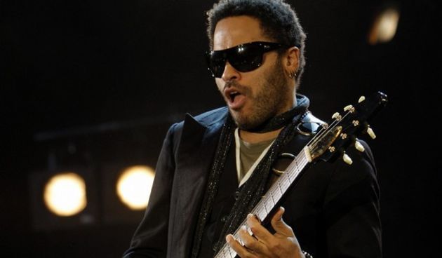 Lenny Kravitz u Skopju 3.8.2008. (Foto:Reuters)