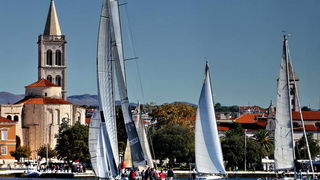 Zadarska Koka 2016. gledana s mora. Foto: Leonard Kvarantan Zadarska Koka 2016. gledana s mora. Foto: Leonard Kvarantan