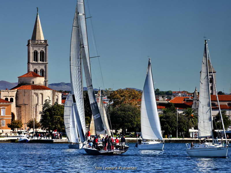 Zadarska Koka 2016. gledana s mora. Foto: Leonard Kvarantan Zadarska Koka 2016. gledana s mora. Foto: Leonard Kvarantan