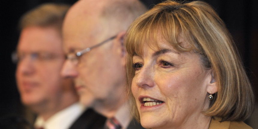 Zagreb, 261112.
Hotel International, Miramarska 24.
Europski gospodarski i socijalni odbor, 4. Forum organizacija civilnog drustva Zapadnog Balkana.
Na slici: Vesna Pusic – prva podpredsjednica Vlade i ministrica vanjskih i europskih poslova Republike Hrv