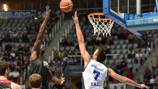 24.09.2015., Zadar – Zadar Dogus Basketball Tournament, KK Zadar – Olympiakos. Photo: PIXSELL