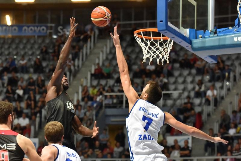 24.09.2015., Zadar – Zadar Dogus Basketball Tournament, KK Zadar – Olympiakos. Photo: PIXSELL