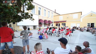 Bibinje: Navijanje za Vatrene i fešta nakon pobjede nad Engleskom