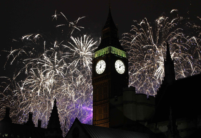 Docek Nove godine u Londonu (Foto: Reuters)