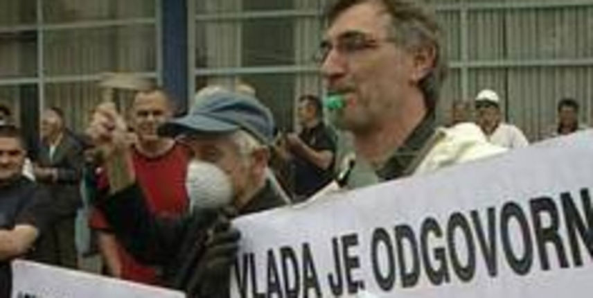 Salonit – prosvjed (Foto: HTV) Salonit – prosvjed (Foto: HTV)