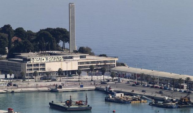 Bivsi prostor Dalmacijavina u gradskoj luci. Photo: Ivo Cagalj/PIXSELL