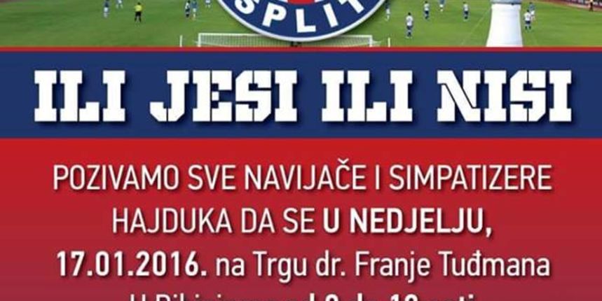 Postani i ti član HNK Hajduk Postani i ti član HNK Hajduk