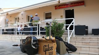 Duško Lokin na snimanju spota