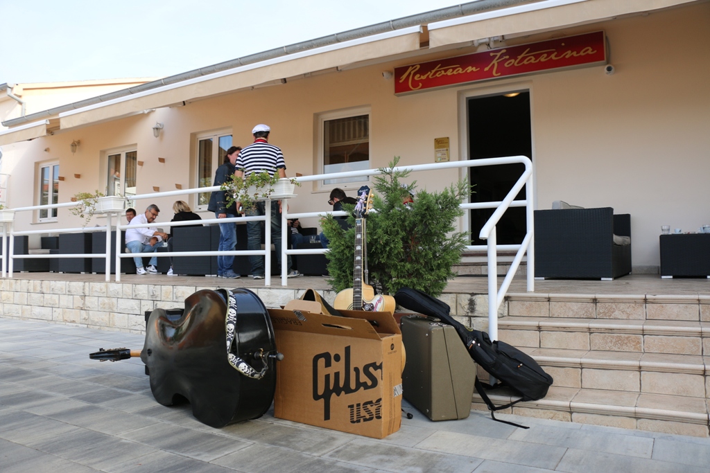 Duško Lokin na snimanju spota