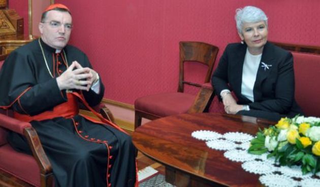 Bozanić i Kosor ( foto Vlada.hr).